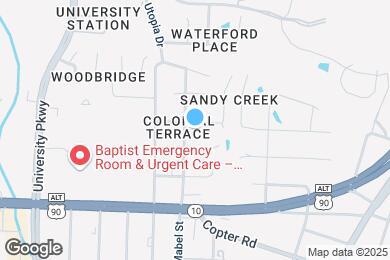 Map image of the property - 2017 Wyatt Street