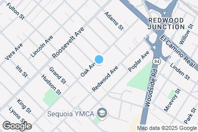 Map image of the property - 425 Oak Ave