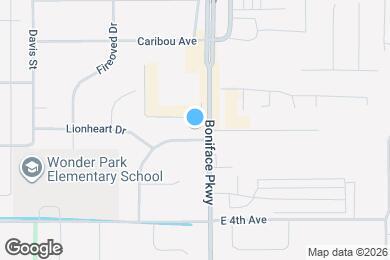 Map image of the property - 5453 Camelot Dr