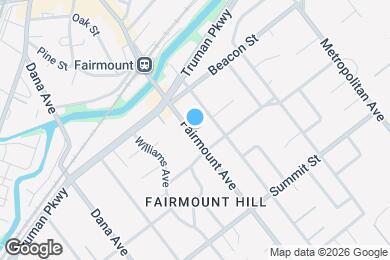 Map image of the property - 194 Fairmount Ave