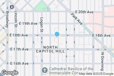 Map image of the property - 1767 N Pearl St