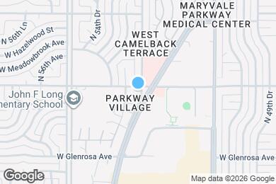 Map image of the property - 5301 W Campbell Ave
