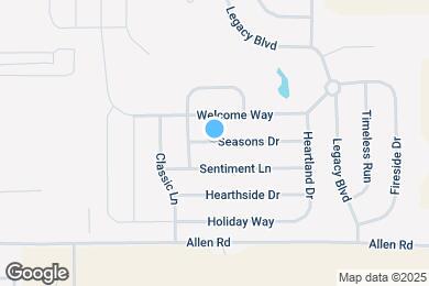 Map image of the property - 2909 Seasons Dr
