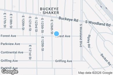 Map image of the property - 12614 Forest Ave