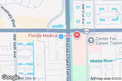 Map image of the property - 2910 NW 55th Ave