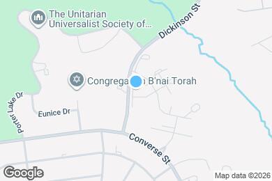 Map image of the property - 1153 Dickinson St