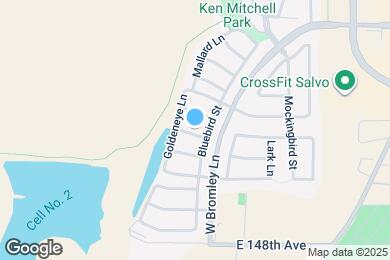 Map image of the property - 1343 Flycatcher Ave