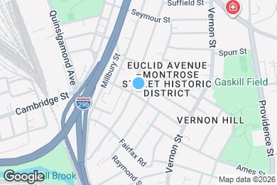 Map image of the property - 43 Harlem St