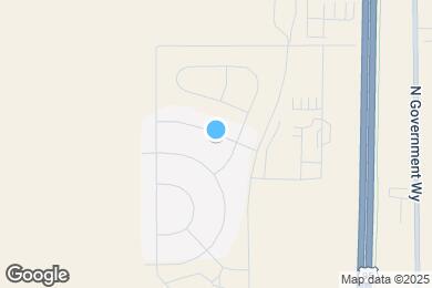 Map image of the property - 592 W Brundage Way