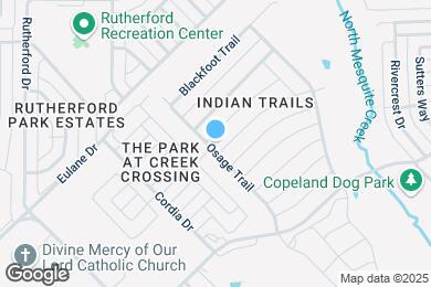 Map image of the property - 1801 Seminole Trail