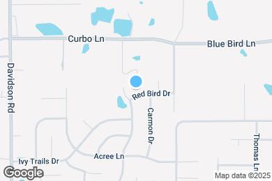 Map image of the property - 6358 Red Bird Dr