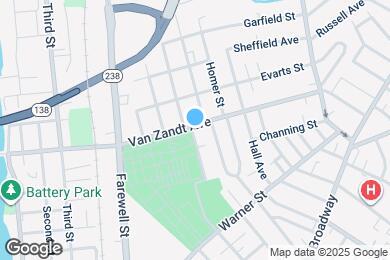 Map image of the property - 87 Van Zandt Ave