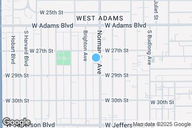 Map image of the property - 2801 Normandie Ave