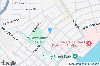 Map image of the property - 2832 Park St