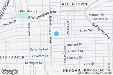 Map image of the property - 623 Lillian St