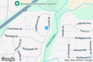 Map image of the property - 511 Foxcroft Dr