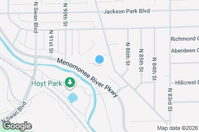 Map image of the property - 8747 Parkview Ct