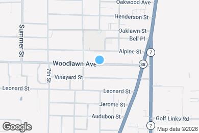 Map image of the property - 279 Woodlawn Ave