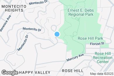 Map image of the property - 1284 Montecito Dr