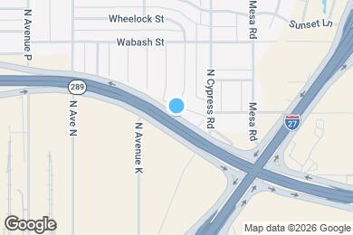 Map image of the property - 921 Tulane St