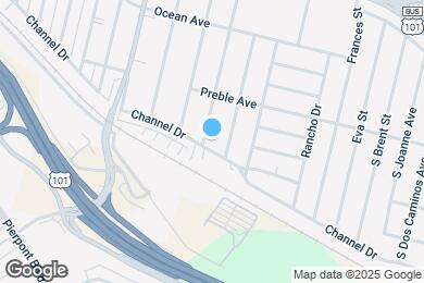 Map image of the property - 616 Howard St