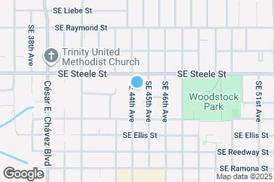 Map image of the property - 5336 SE 44th Ave