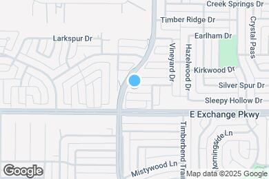 Map image of the property - 1302 Grapevine Dr