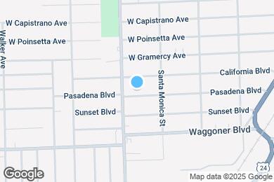 Map image of the property - 438 Pasadena Blvd