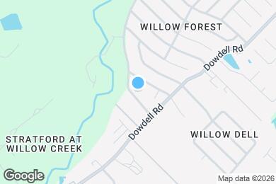 Map image of the property - 8835 Creek Willow Dr