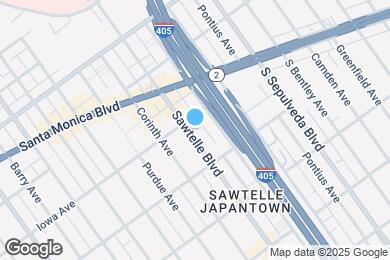 Map image of the property - 1700 Sawtelle Blvd