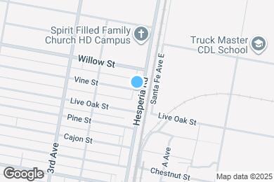 Map image of the property - 16588 Vine St