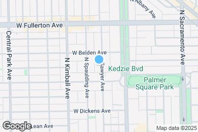 Map image of the property - 2230 N Sawyer Ave