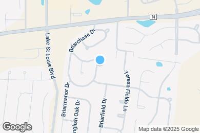 Map image of the property - 1583 Briarchase Dr