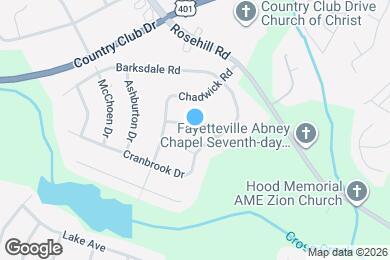 Map image of the property - 3111 Braddock Dr