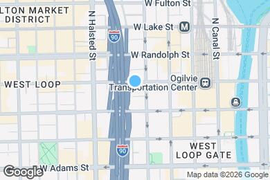 Map image of the property - 651 W Washington Blvd