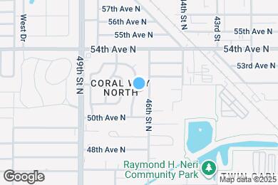 Map image of the property - 5151 Flamingo Dr N