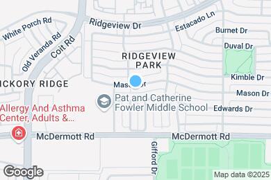 Map image of the property - 3628 Mason Dr
