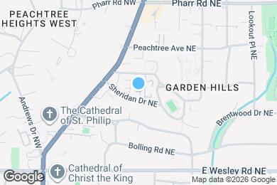 Map image of the property - 70 Sheridan Dr NE