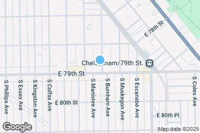 Map image of the property - 7848 S Burnham Ave