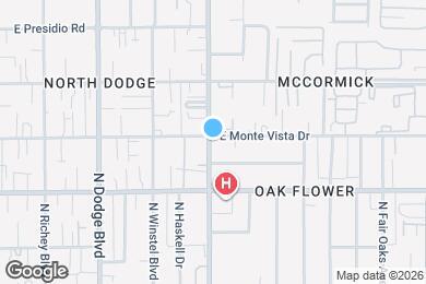 Map image of the property - 2866 N Alvernon Way