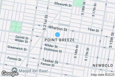 Map image of the property - 1347 S 20th St