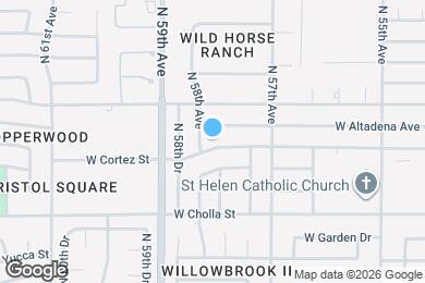 Map image of the property - 5756 W Cortez St