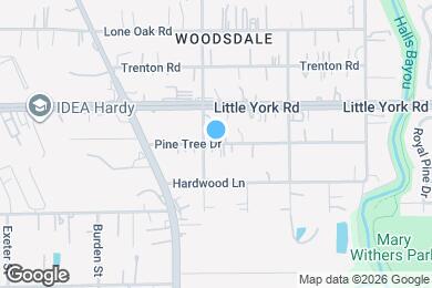 Map image of the property - 6510 Pine Tree Dr