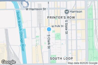 Map image of the property - 945 S Clark St