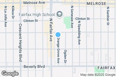 Map image of the property - 467 N Orange Grove Ave