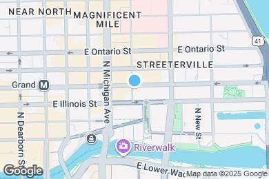 Map image of the property - 201 E Grand Ave