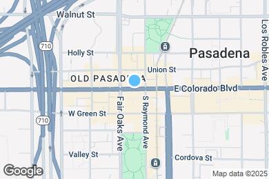 Map image of the property - 34 E Colorado Blvd