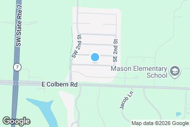 Map image of the property - 107 SW Rock Gdn Ln