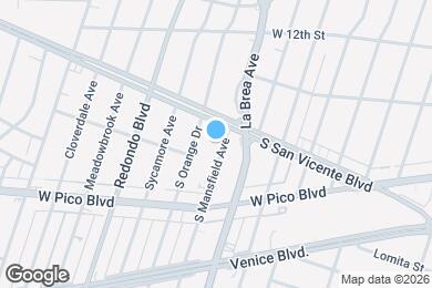 Map image of the property - 1319 S Mansfield Ave