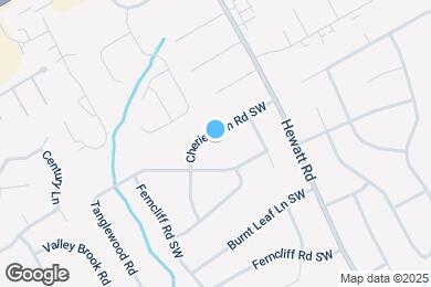 Map image of the property - 3838 Cherie Glen Rd SW